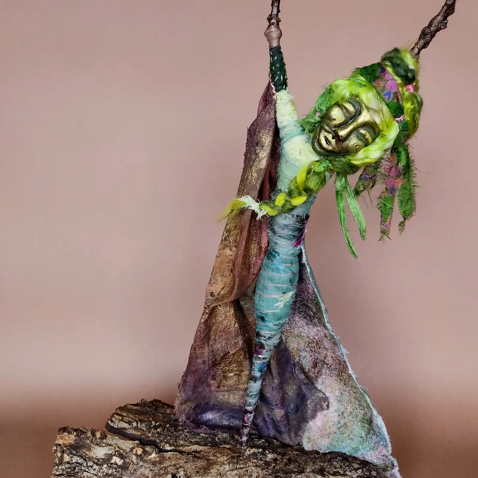 Thumbnail: Dryad Trees 1 and Art Doll - Gillian Runting