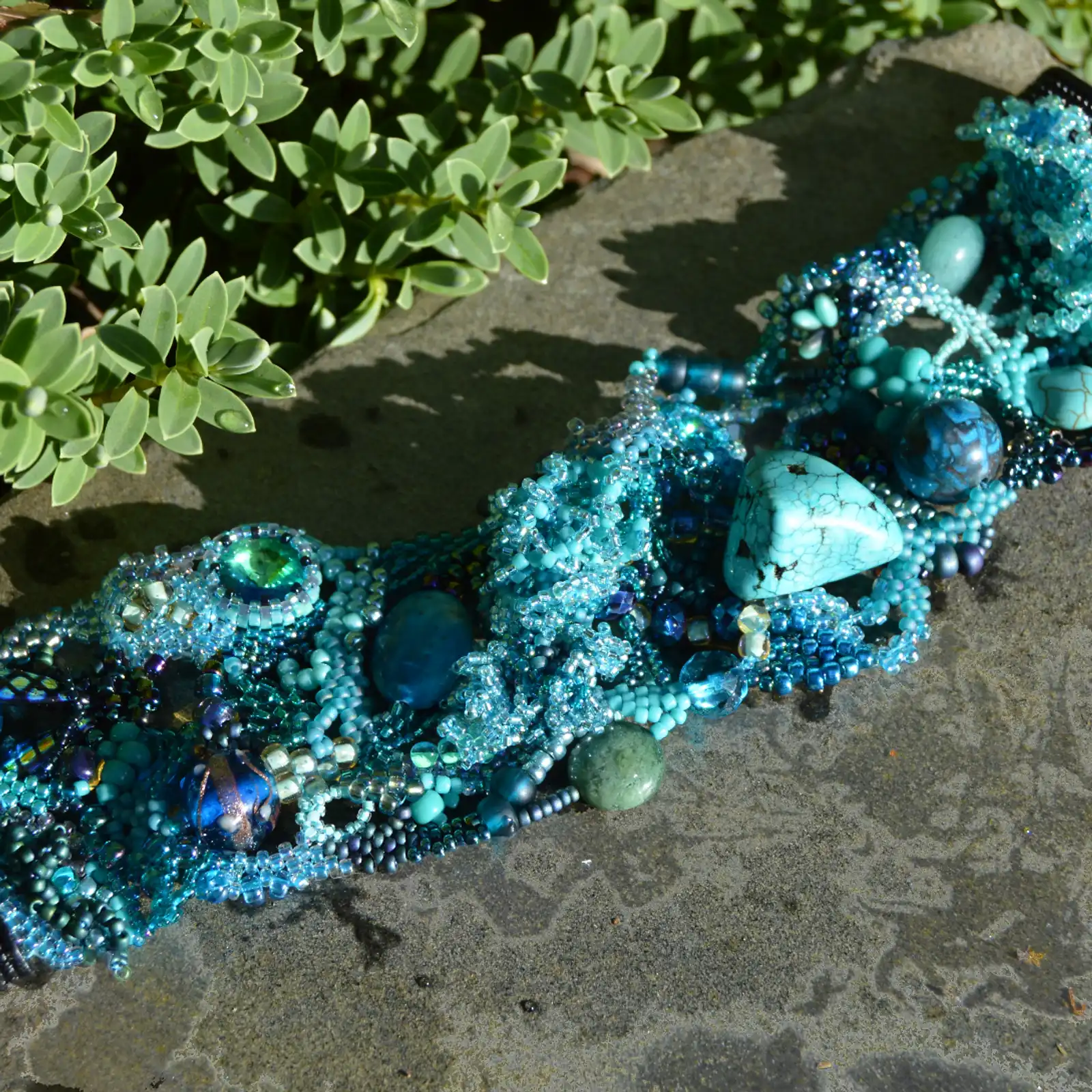Thumbnail: Crystalline Flow Sculptural Bracelet - Annie Cole