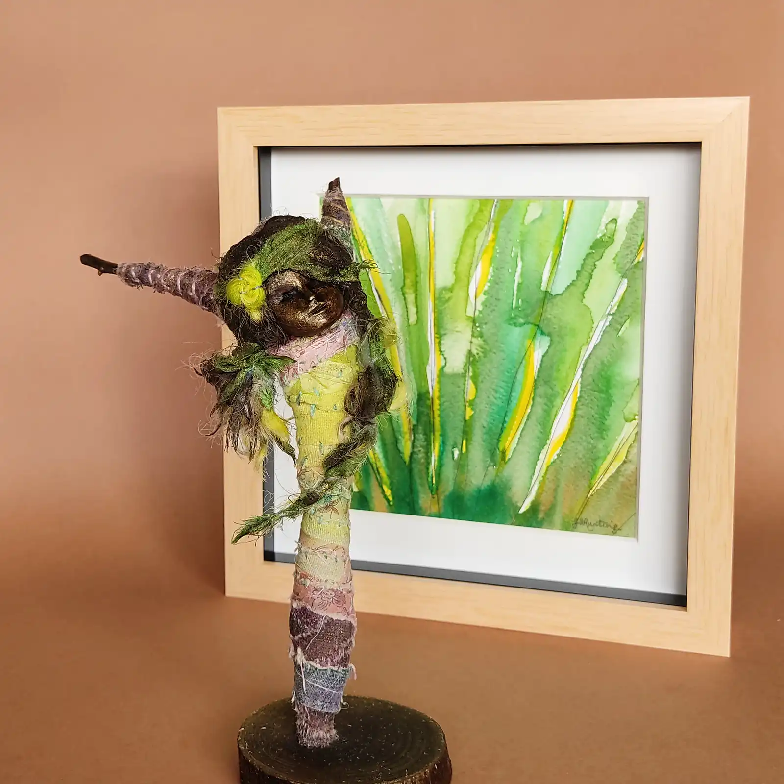 Thumbnail: Epimelid Pasture and Art Doll - Gillian Runting