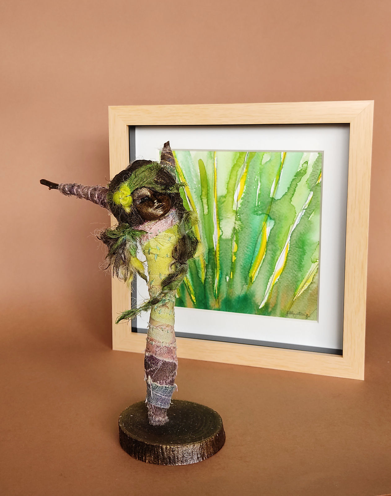 Epimelid Pasture and Art Doll - Gillian Runting
