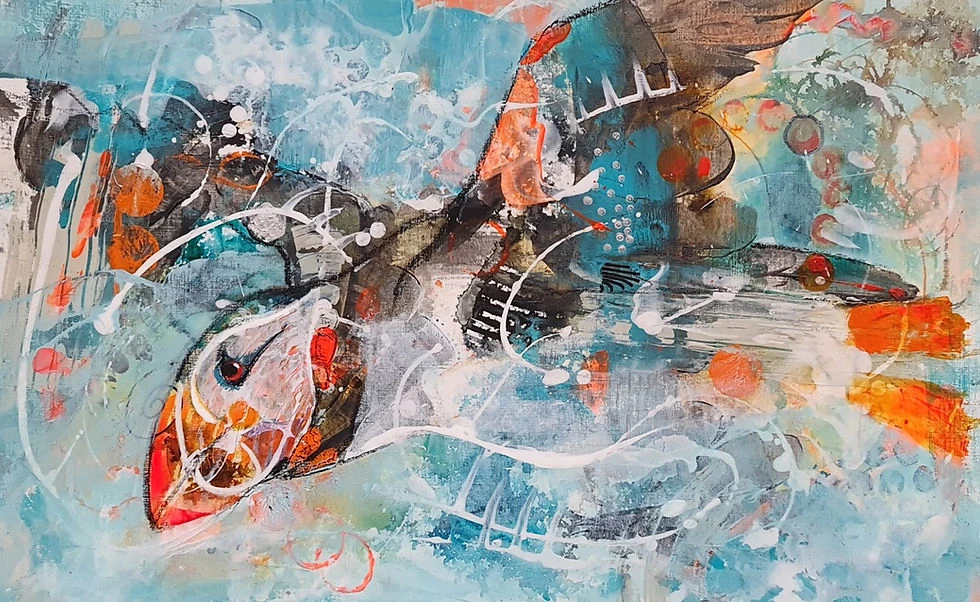 Caught in the Spray - Alanda Calmus