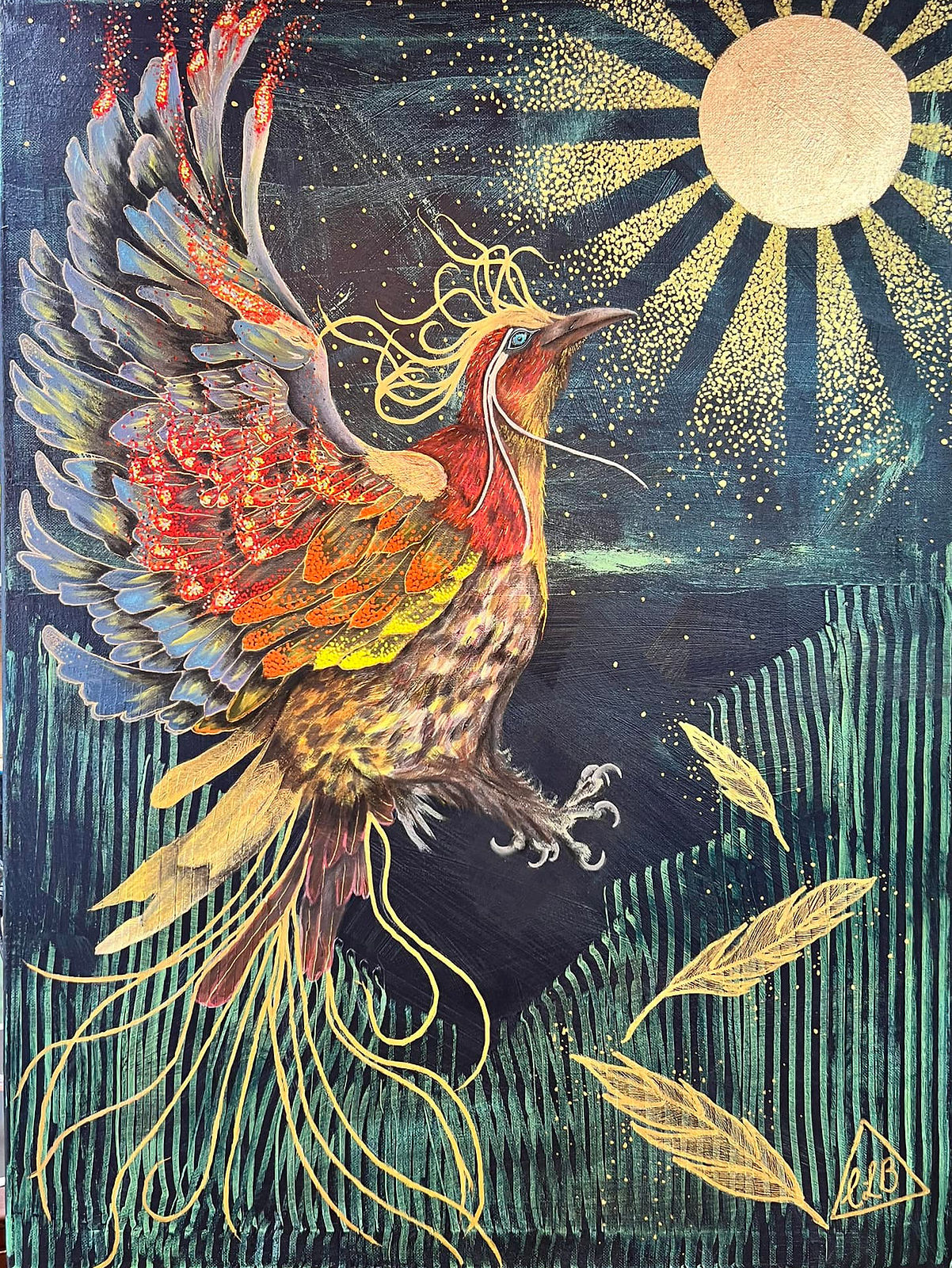 Firebird and the Magic Feathers - Clare-Louise Battersby