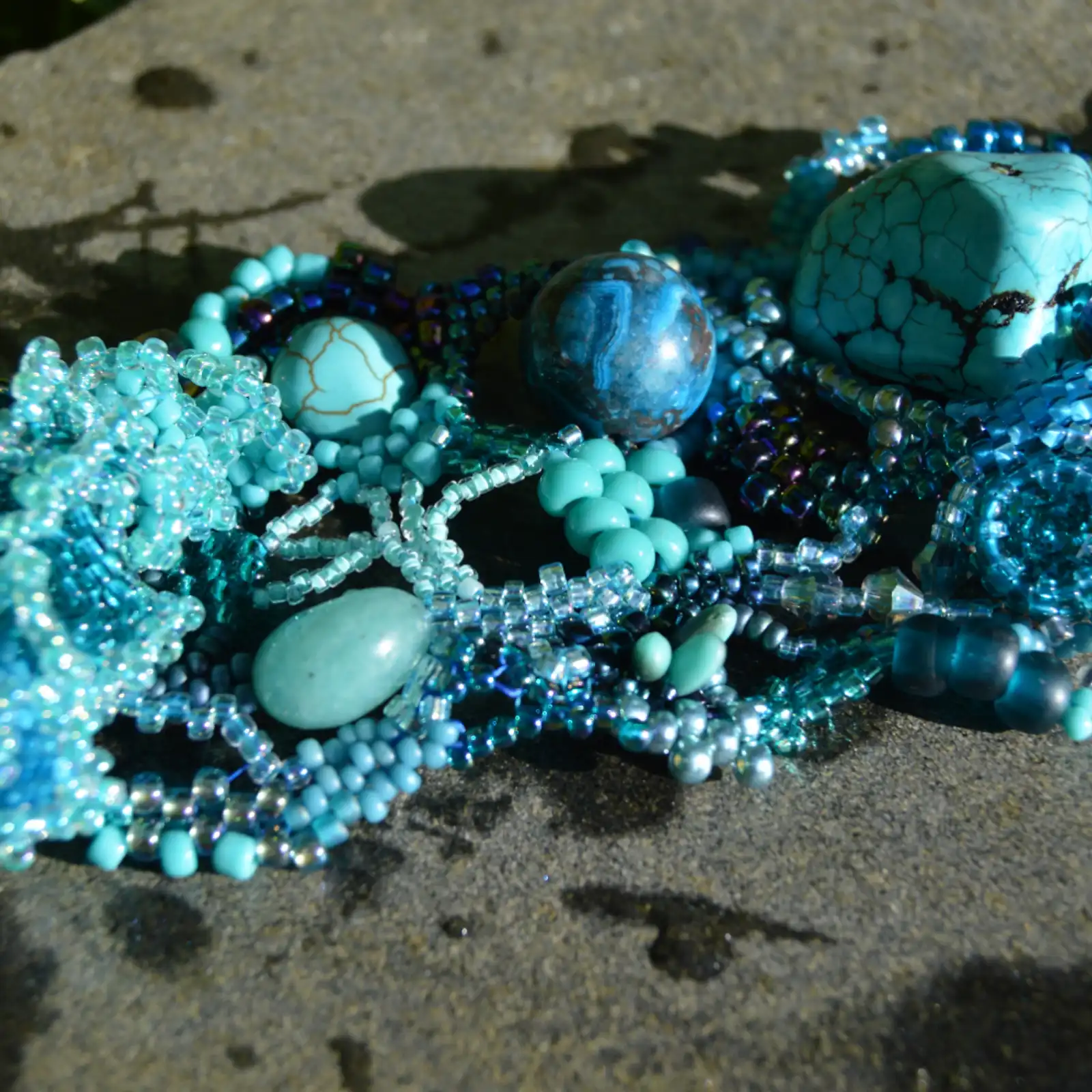 Thumbnail: Crystalline Flow Sculptural Bracelet - Annie Cole