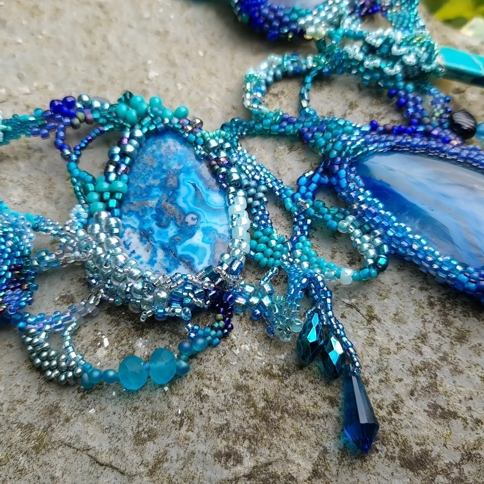 Thumbnail: Sea Foam Serendipity Sculptural Necklace - Annie Cole